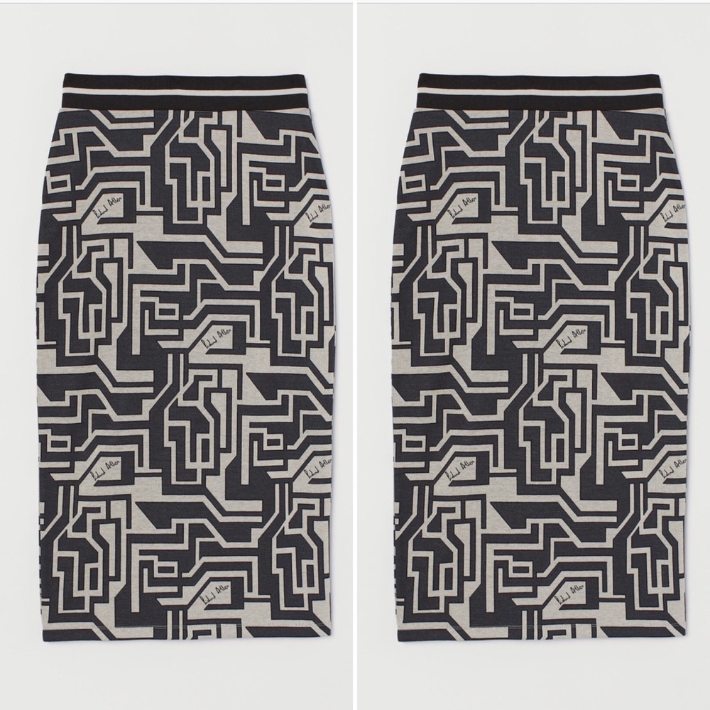 Richard Allen H & M Midi Skirt. BRAND NEW w/ TAGS